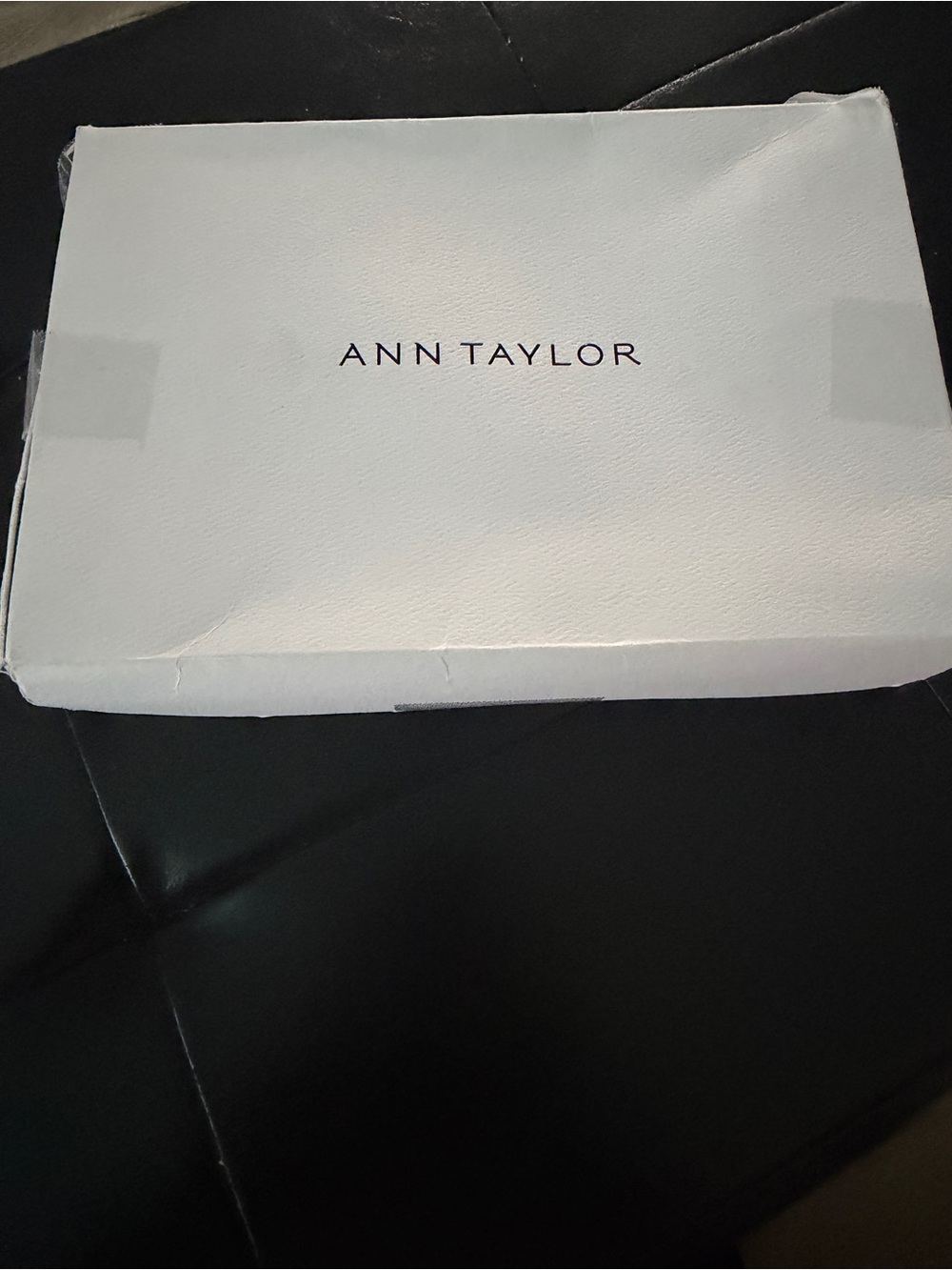 Ann Taylor Silver Floral Necklace and Hoop Earring Set - Picture 3 of 4